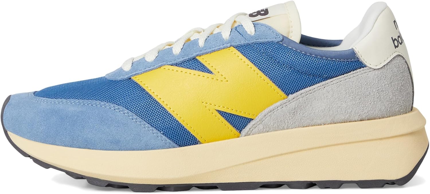 Кроссовки New Balance Unisex Adult 370, синий — фото 4