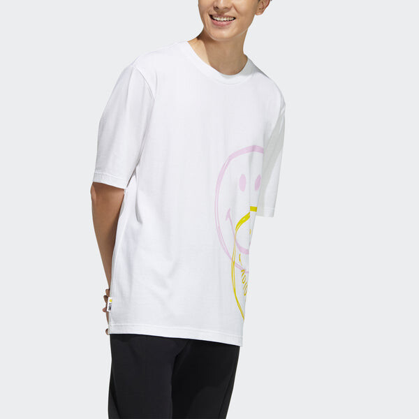 Футболка neo u csmy tee short sleeve men's white Adidas, белый — фото 4
