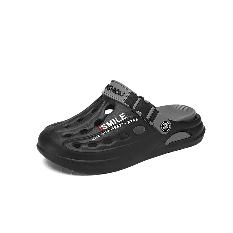 

JEANSWEST Клоги унисекс черно-серые, цвет Black Gray