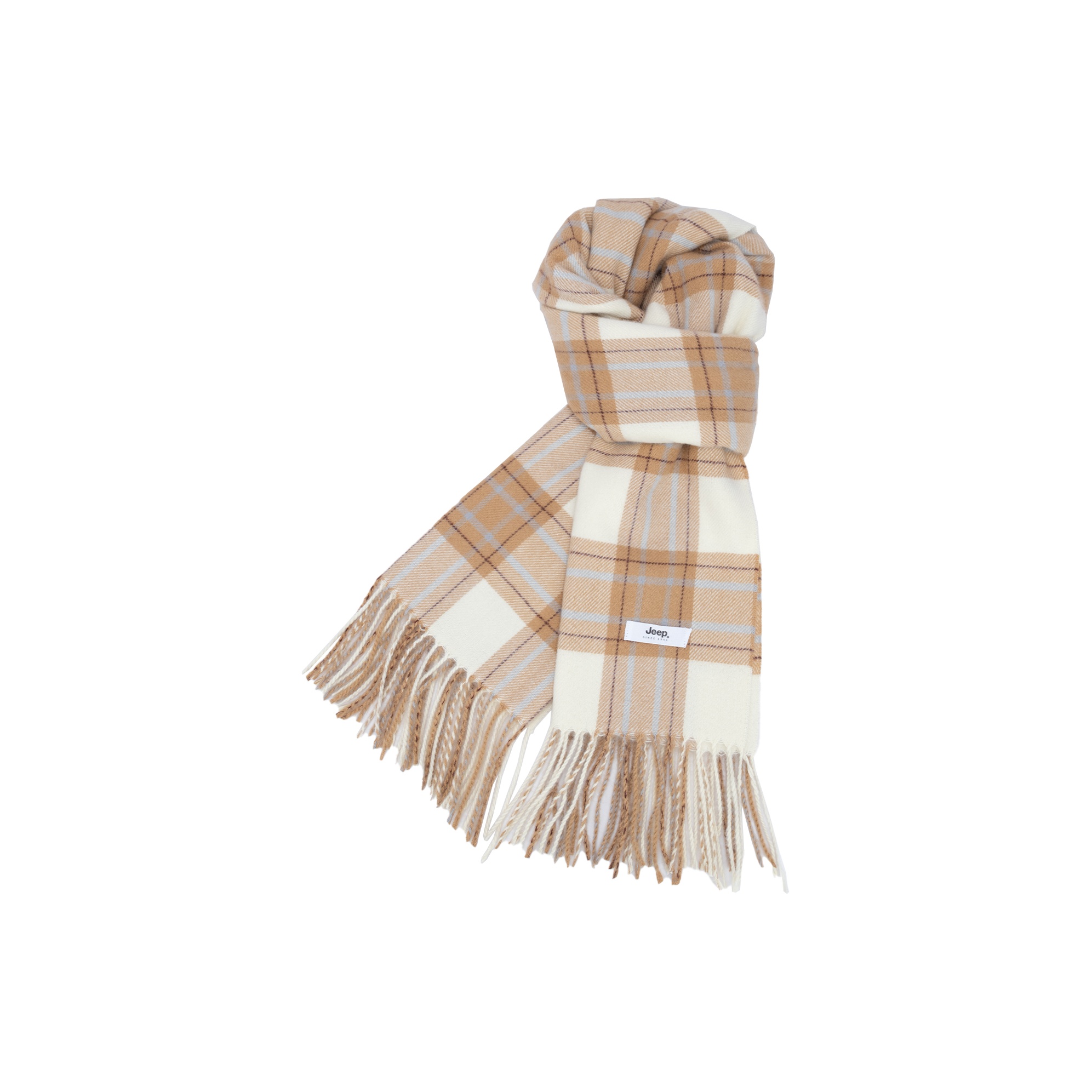 

Jeep Шарф из полиэстера вязаный унисекс черный коричневый клетка/розовая клетка/коричнево-белая клетка