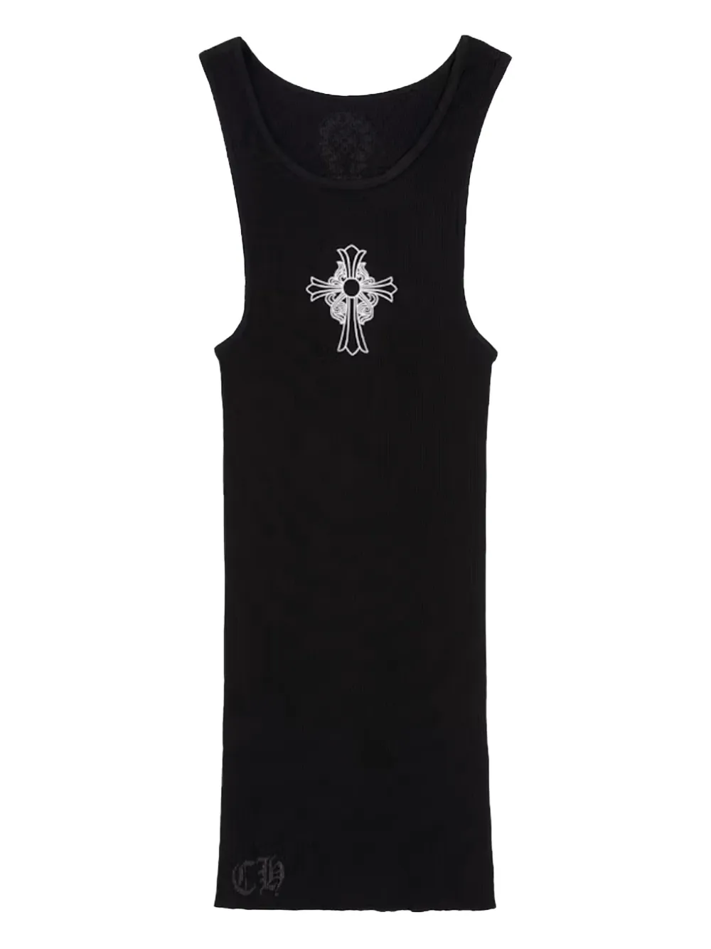 

Топ Hairy Cross Chrome Hearts, черный