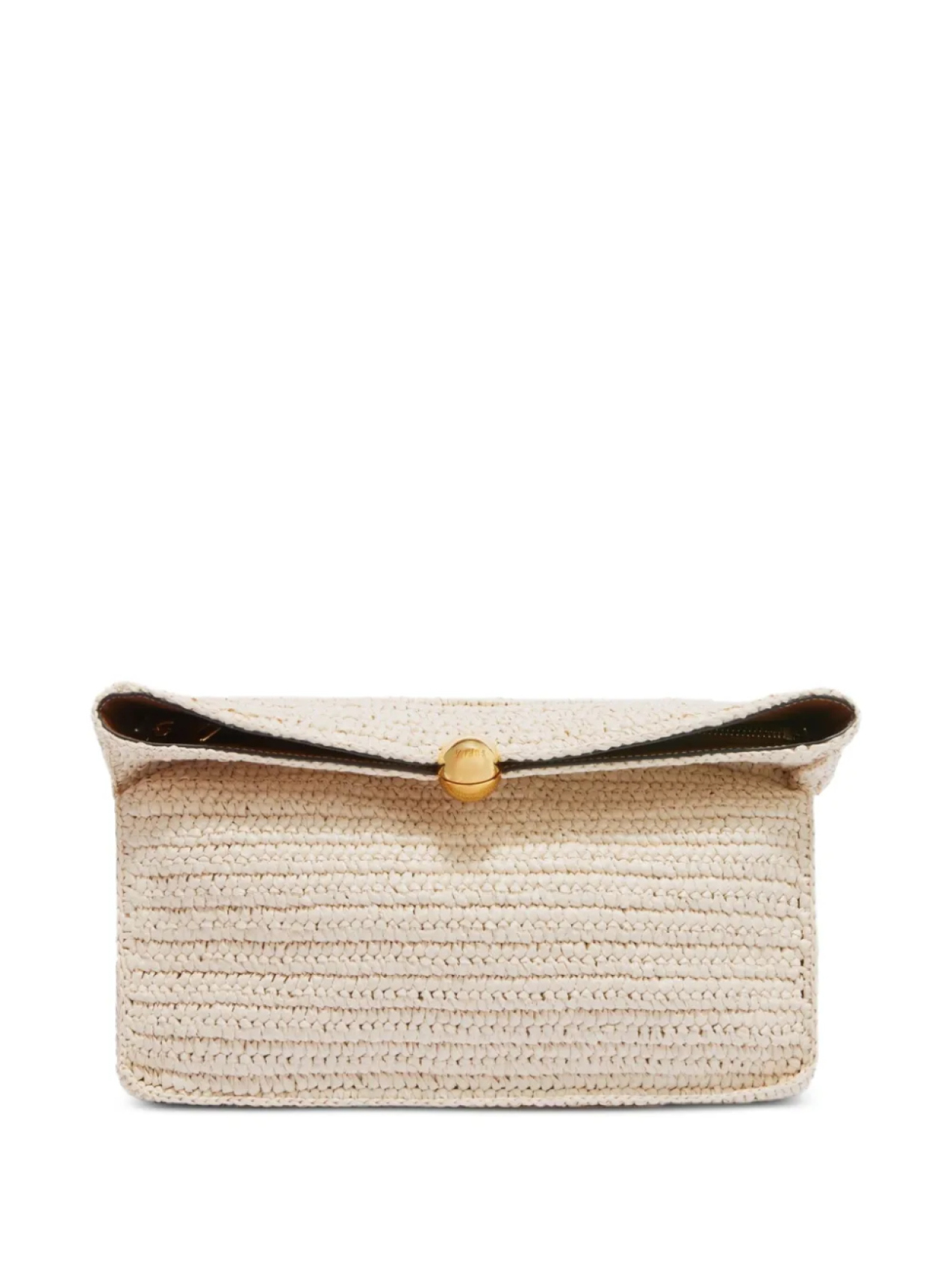 

Сумка-клатч из рафии Furla, нейтральный