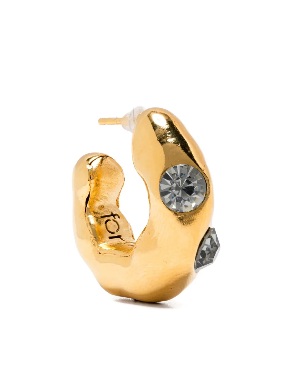 

Висячие серьги со стразами Forte Forte, золотой