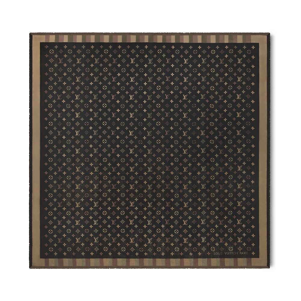 

Шаль с монограммой So Shine Louis Vuitton, коричневый