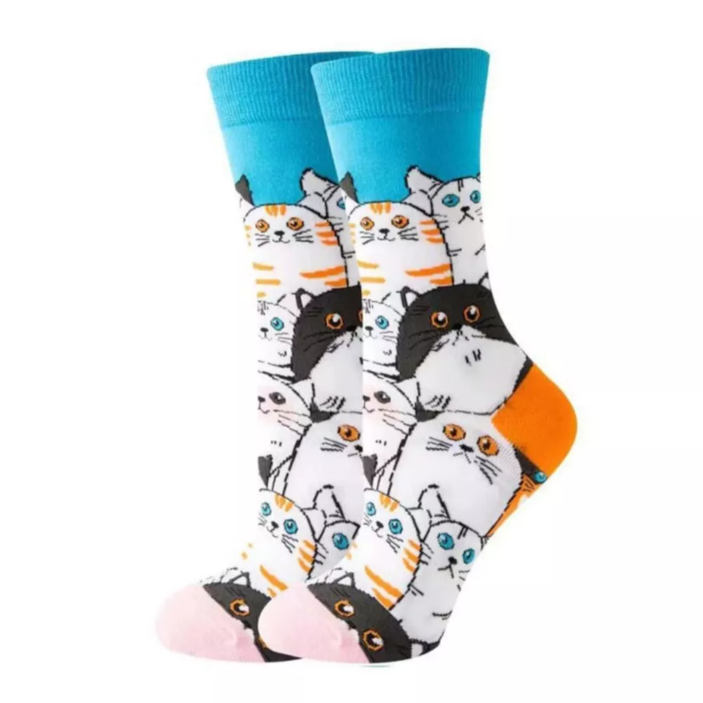 

Носки Cat (женские размеры, взрослые, средние) от Sock Panda