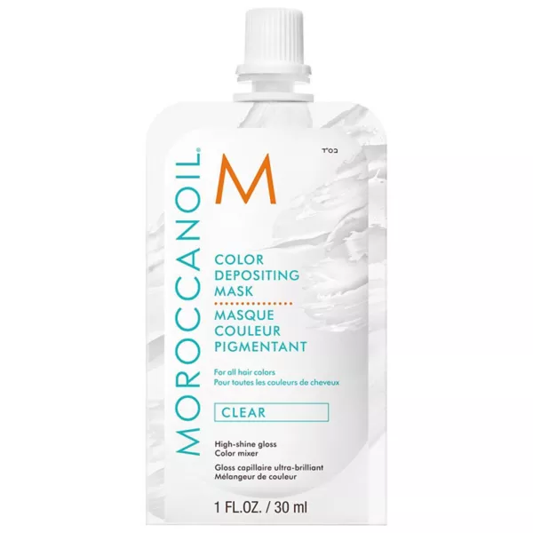 

Маска для нанесения цвета с высоким блеском, прозрачная Moroccanoil, объем 29 мл