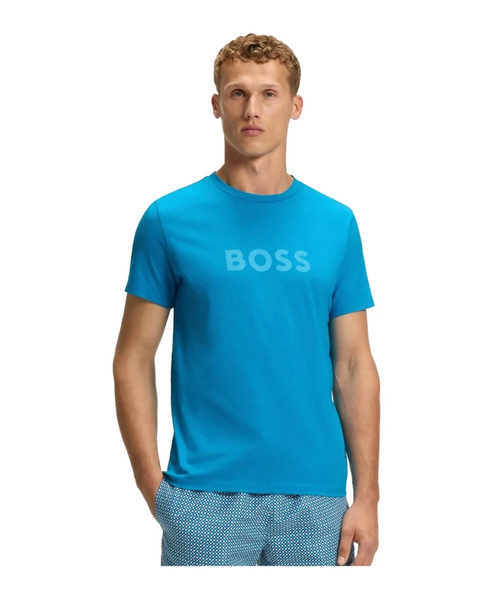 

Футболка с круглым вырезом Hugo, синий