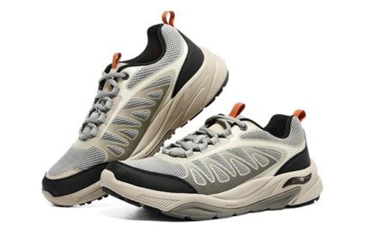 Обувь для жизни Мужская низкая светло-серая Skechers — фото 3