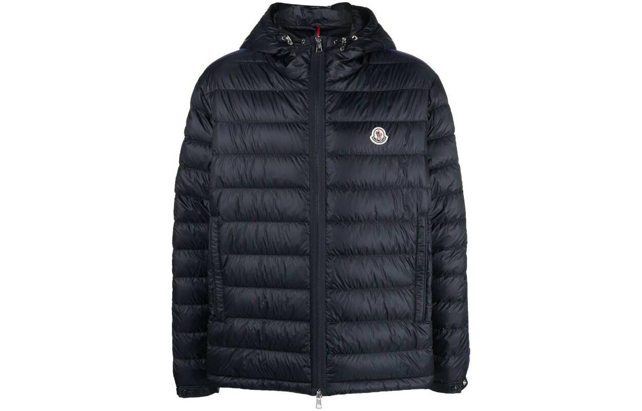

Пуховик мужской темно-синий Moncler