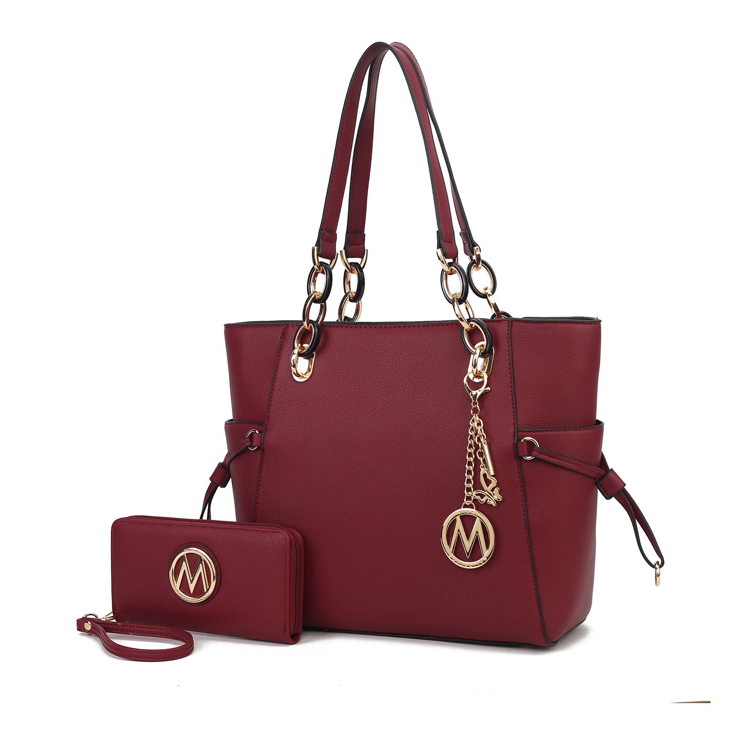 

Сумка-шоппер Yale с кошельком Mia K MKF Collection By Mia K., Wine