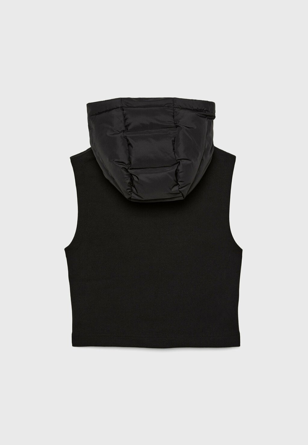 

Жилет MATCHING PUFFER Stradivarius, черный