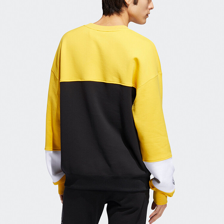 Толстовка мужская желтая Adidas Originals, желтый — фото 4