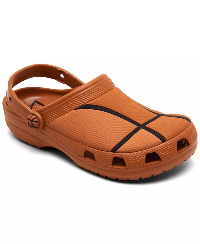 

Классические баскетбольные сабо для маленьких детей от Finish Line Crocs, коричневый