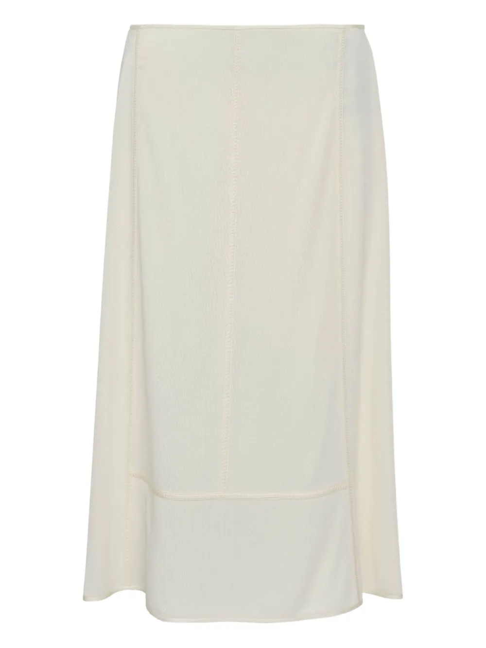 

Миди-юбка из струящегося крепа JIL SANDER, нейтральный