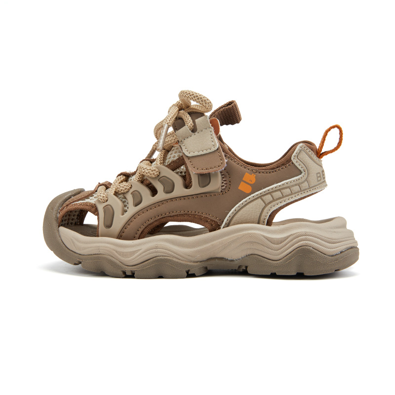 

Сандалии детские, противоскользящие, износостойкие, низкие BELLE, хаки