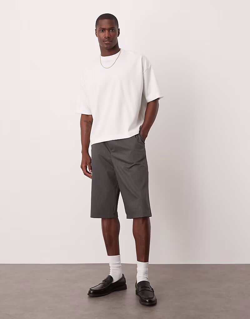 

Длинные широкие шорты ASOS DESIGN цвета хаки