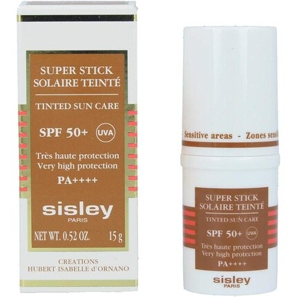 

Super Stick Spf 50 + солнцезащитный крем с солнцезащитным эффектом UVA, 15 г, Sisley