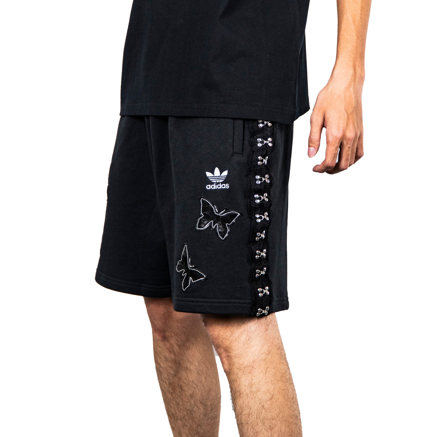 

Повседневные шорты унисекс черные Adidas Originals, черный