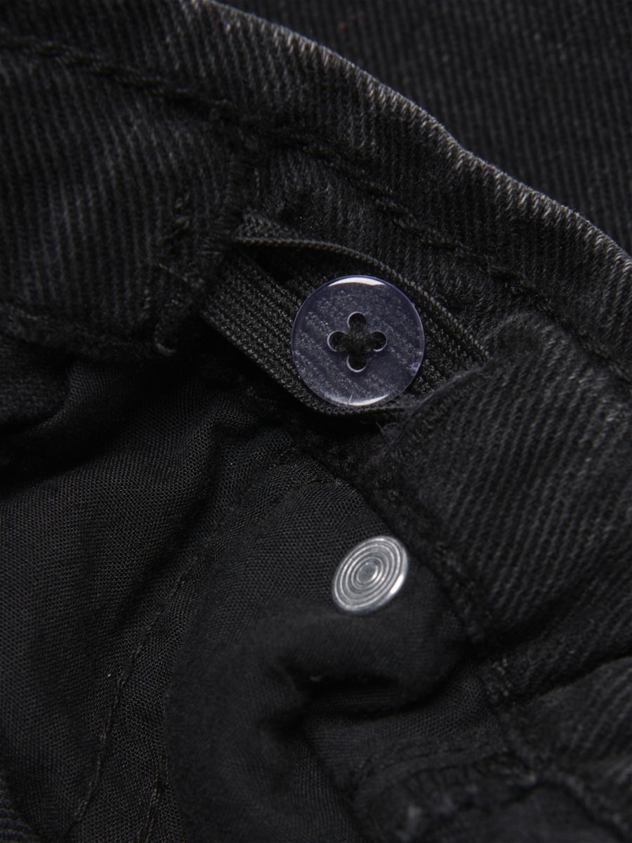 Джинсы с широкими штанинами ONLY GIRLS KOGComet, Black Denim — фото 3