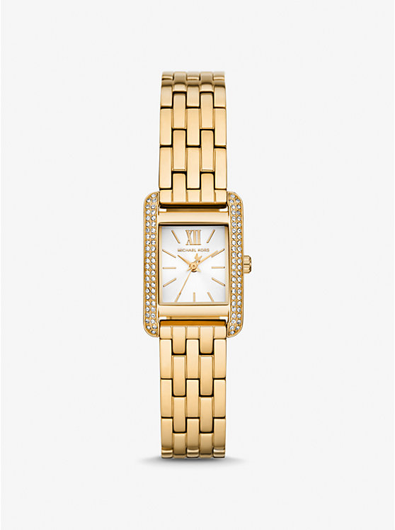

Золотистые часы Mini Monroe с паве Michael Kors, золотой