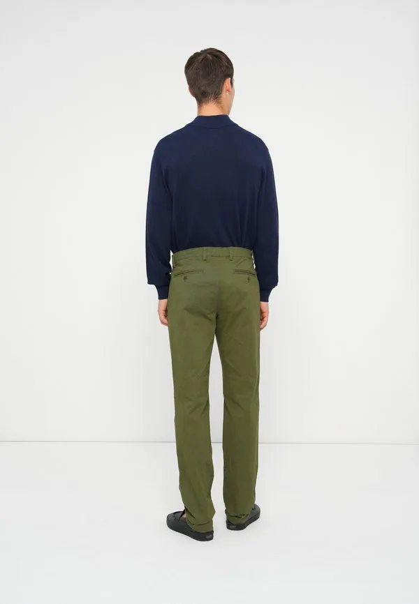 Классические брюки прямого кроя Gap, Army Jacket Green — фото 3