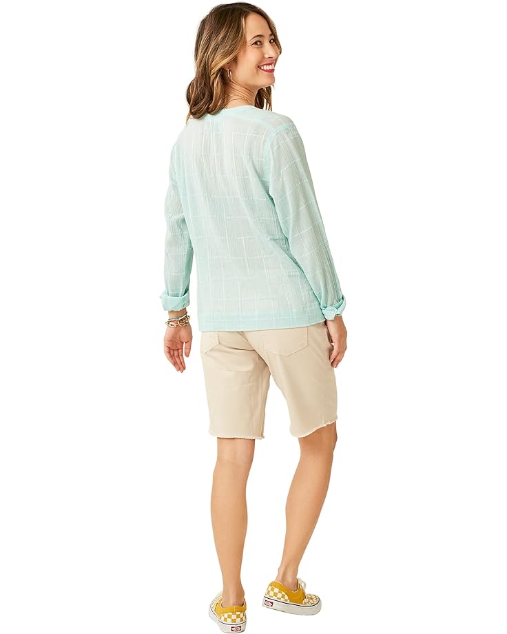 

Топ Carve Designs Davis Textured Top, цвет Seaglass