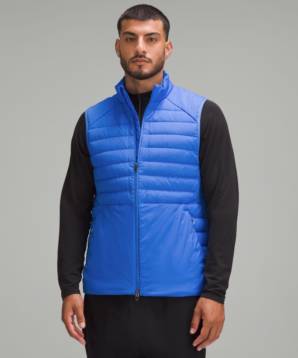 

Жилет Down for It All Lululemon, синий