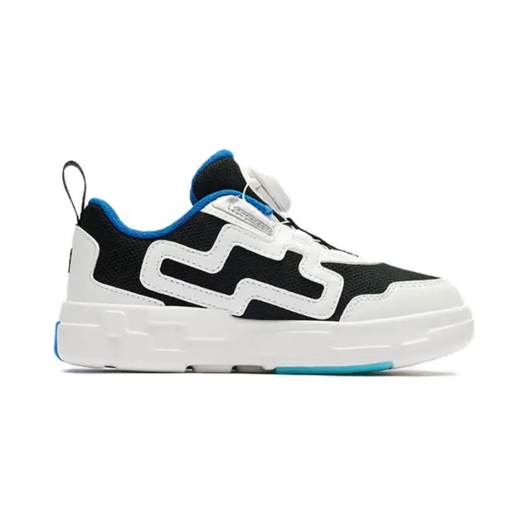 FILA KIDS Детские кроссовки BOA с противоскользящим покрытием, износостойкие, низкие, черные, белые, синие, для детей от 3 до 7 лет — фото 2