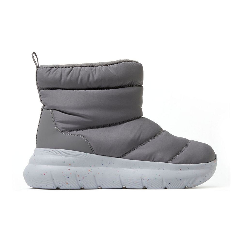 Женские ботильоны Dearfoams Texoma с пышной подошвой, цвет Medium Gray — фото 2