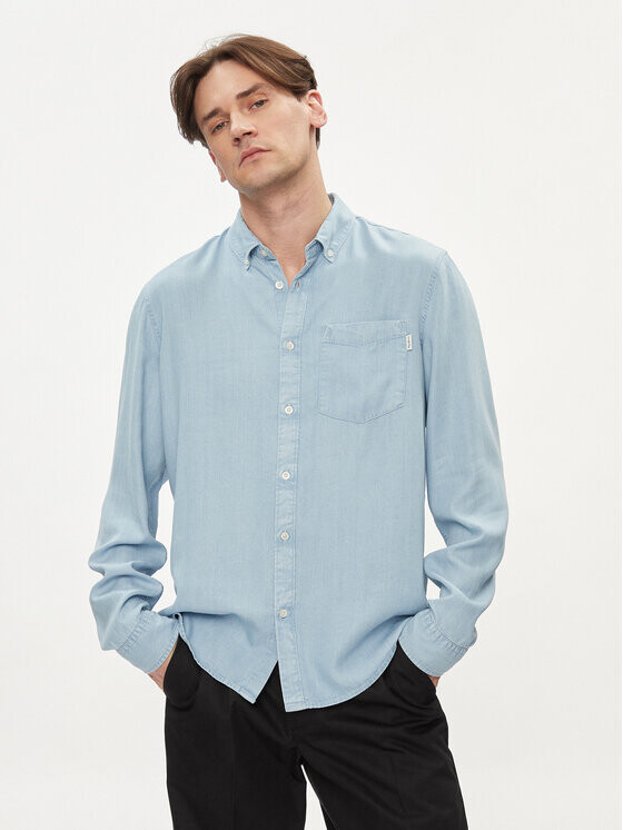

Рубашка стандартного кроя Pepe Jeans, синий