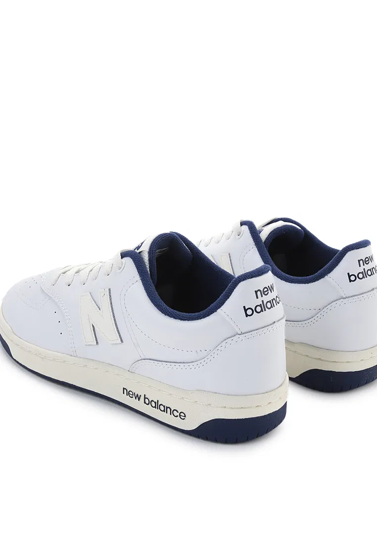 Кроссовки мужские спортивные, модель Bb80 New Balance, белый — фото 3