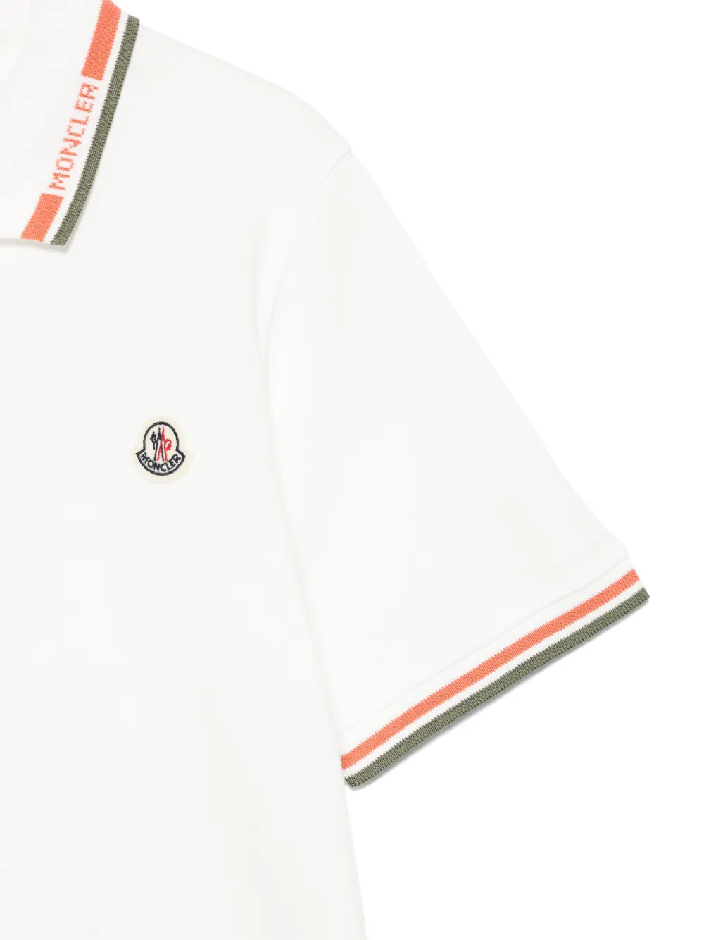 Комплект из футболки и шортов с логотипом Moncler Enfant, зеленый — фото 3
