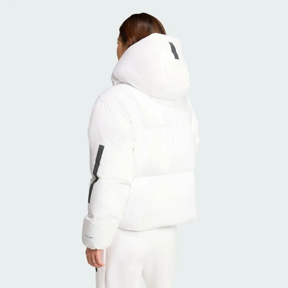 Пуховая куртка ADIDAS ZNE Puffer Climawarm Adidas, white — фото 2