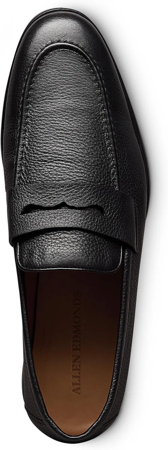 Лоферы мужские Allen Edmonds, черная зернистая кожа — фото 3