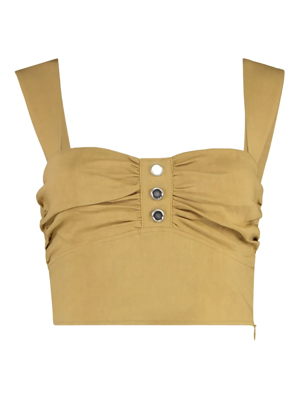 

Топ со сборками PINKO, желтый