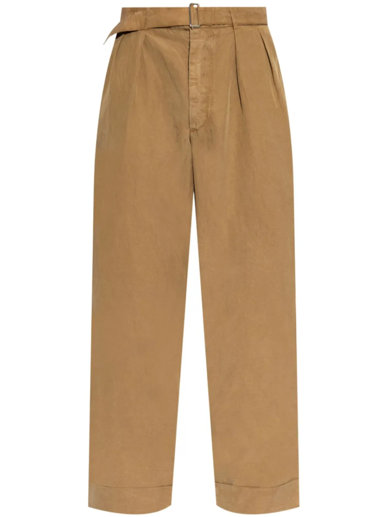 

Брюки с поясом Officine Generale, коричневый