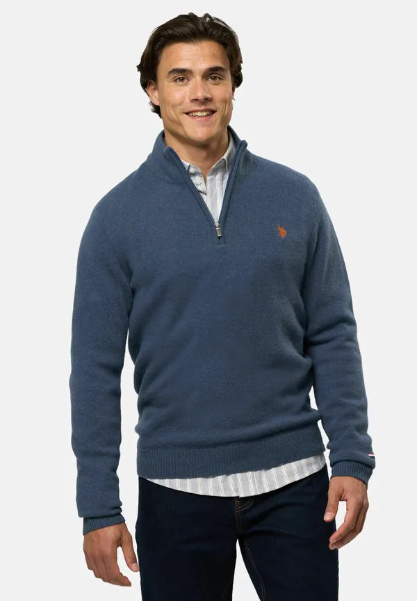 Джемпер умкевина U.S. Polo Assn., Vintage Indigo Mélange