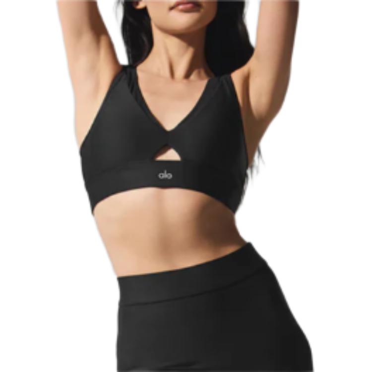 

Женский бюстгальтер Alo Yoga, черный