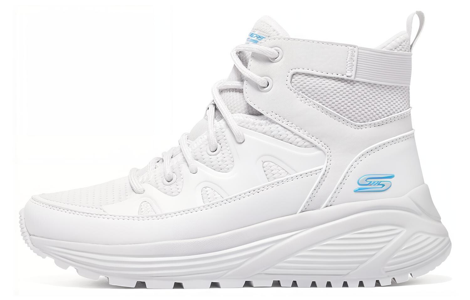 

Кроссовки женские Bob "s Lifestyle С высоким берцем Белого цвета Skechers, белый