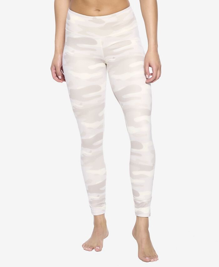 

Женские леггинсы из мягкой замши со средней посадкой Felina, цвет Cashmere Camo