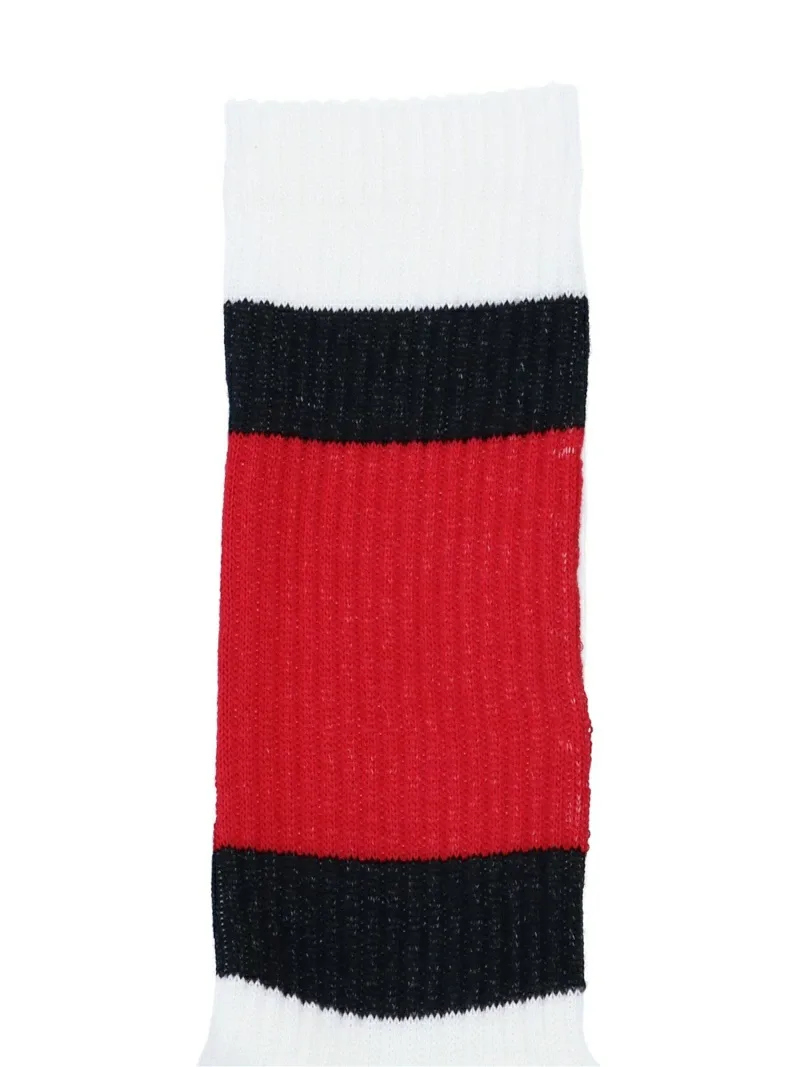 (M) Носки с ребристым рисунком в виде флага Томми Хилфигера TOMMY HILFIGER, White — фото 3