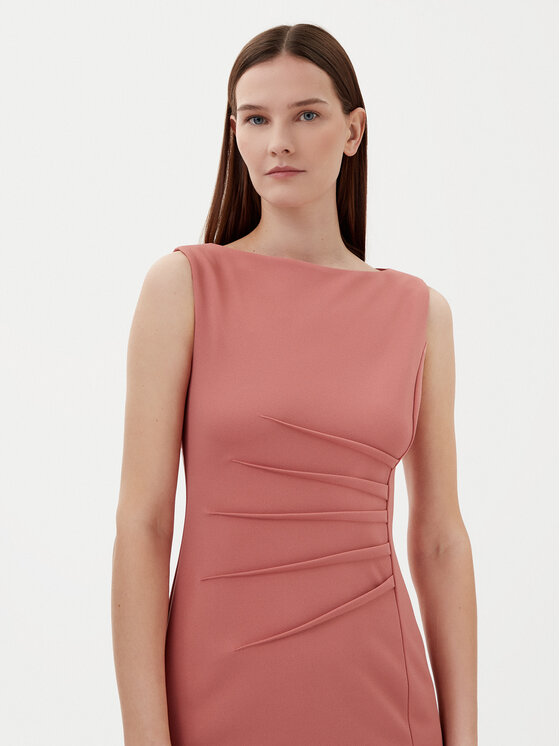 Коктейльное платье облегающего кроя K20K208433 Calvin Klein, розовый — фото 4