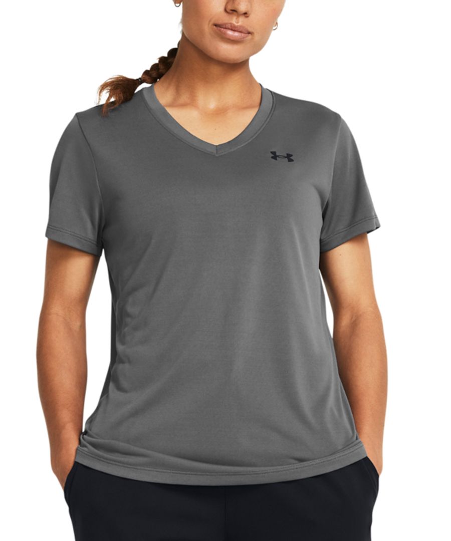 

Женская футболка с V-образным вырезом и короткими рукавами из технологичной ткани Under Armour, Castlerock