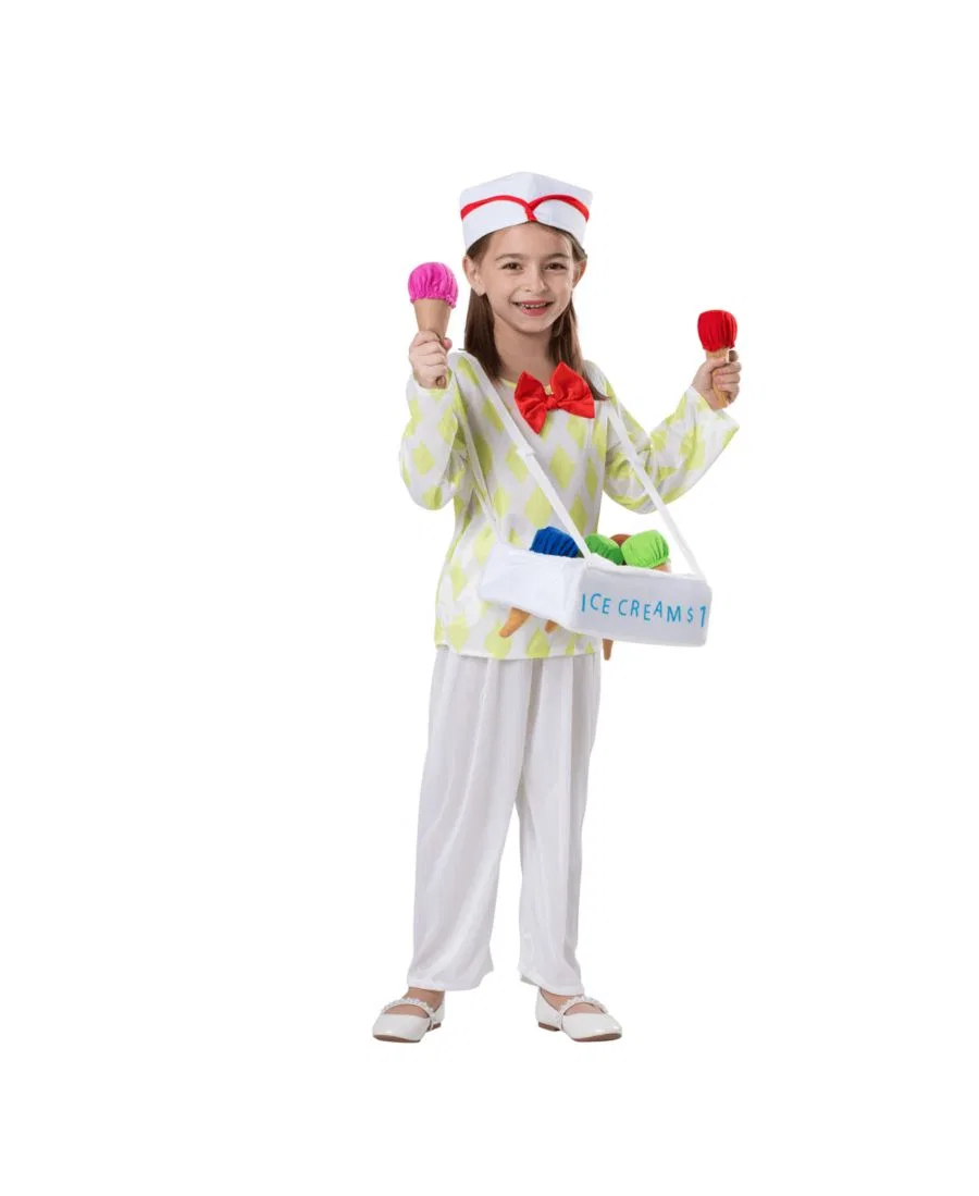 Костюм продавца мороженого для малышей Dress Up America, белый — фото 4