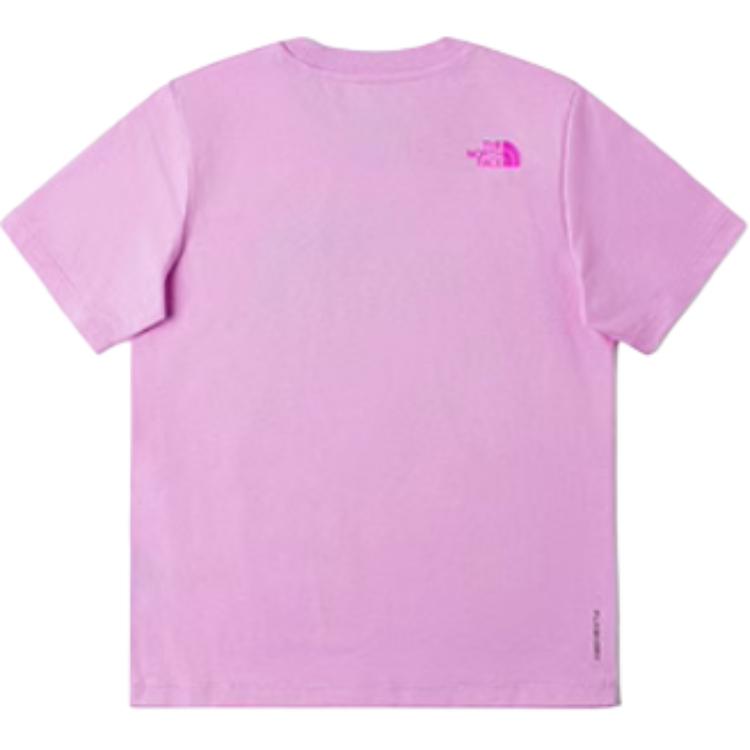 THE NORTH FACE Футболка розовая для детей 3-7 лет — фото 3