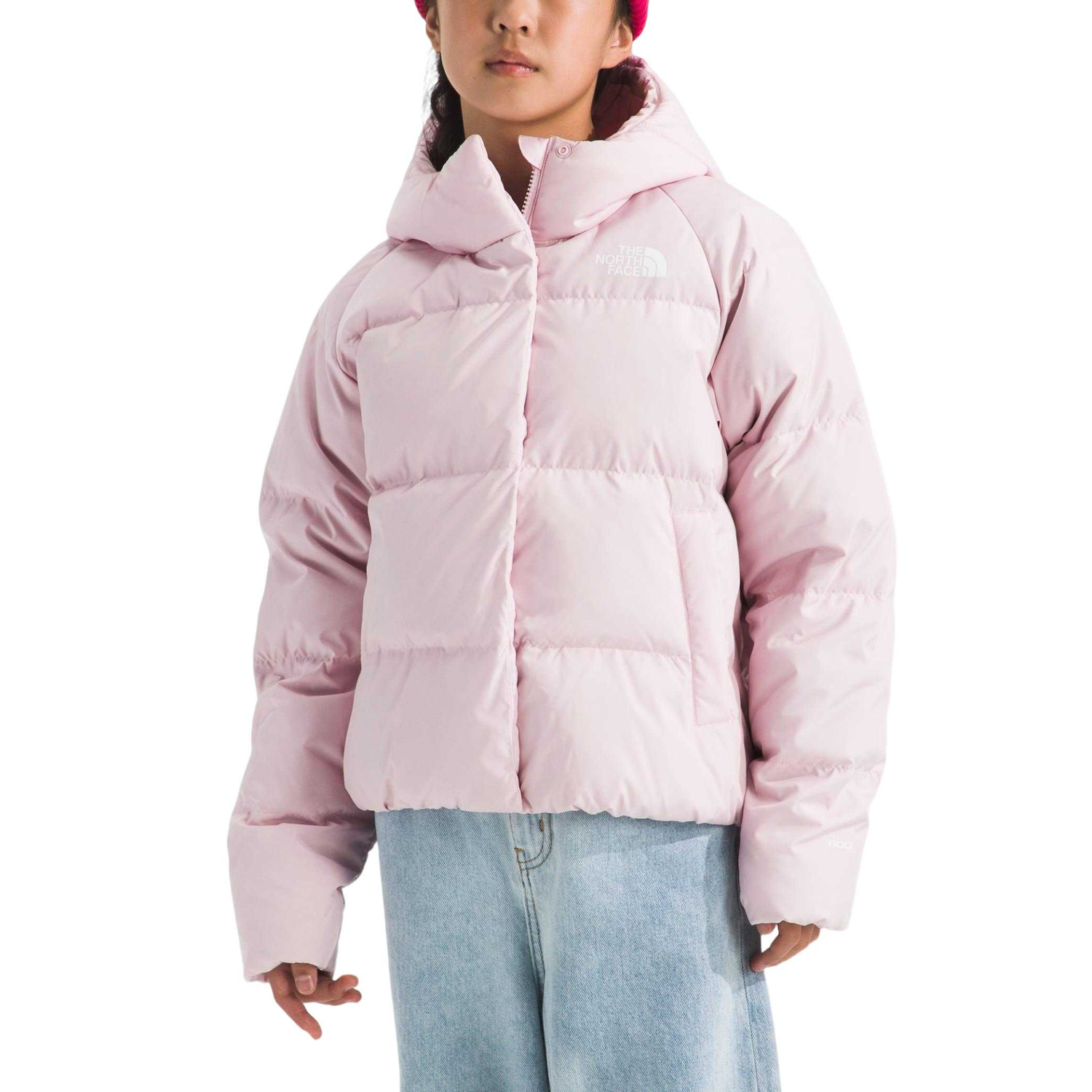 Детская пуховая куртка THE NORTH FACE, розовый