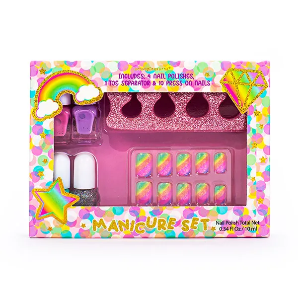 

Маникюрный набор Magical Unicorn Manicure Set- 4 Nail+Separ+Stic Tri-Coastal, 1 UD