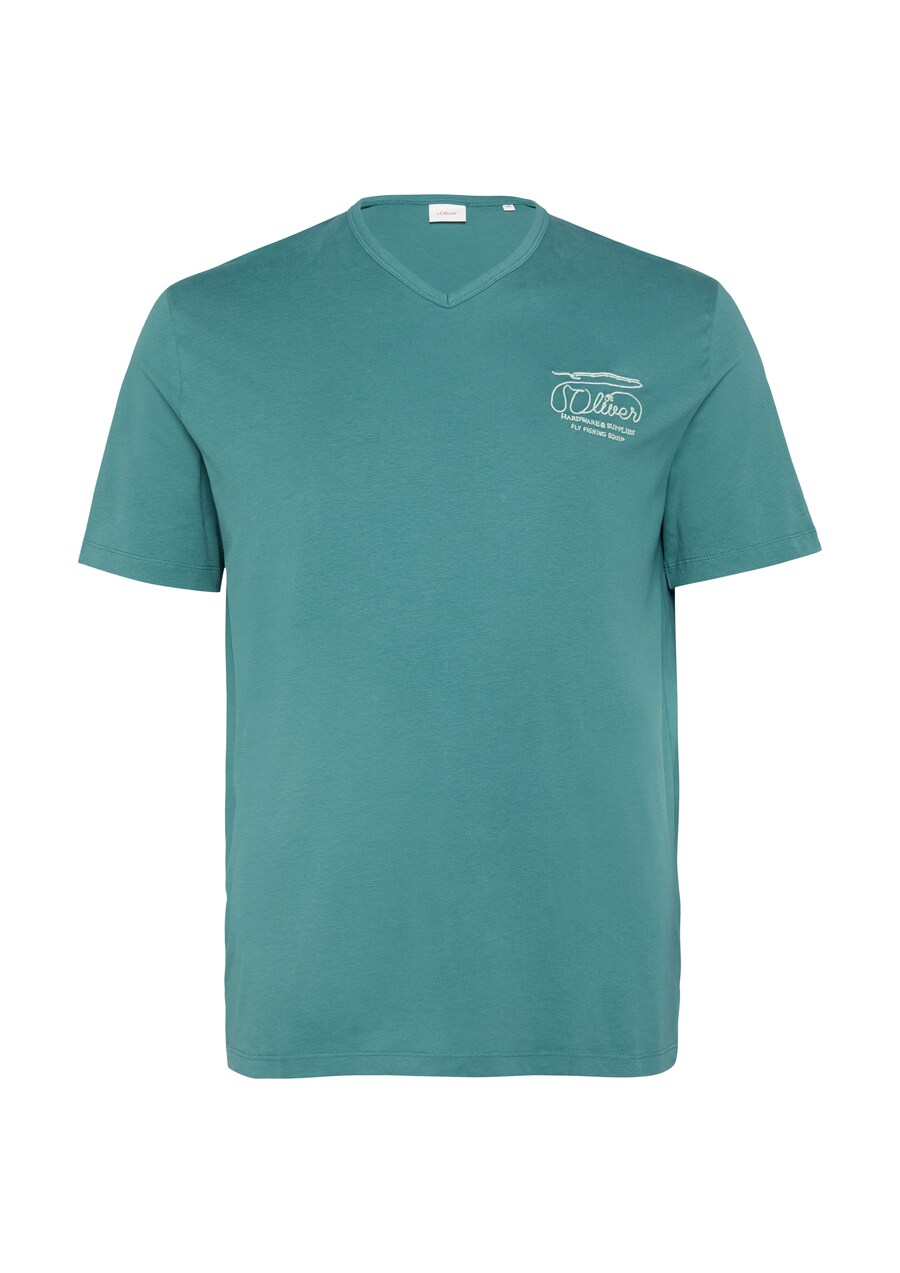 

Футболка s.Oliver, Cyan blue