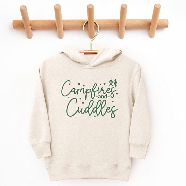 Толстовка с капюшоном для малышей Campfire and cuddles The Juniper Shop, Natural — фото 2