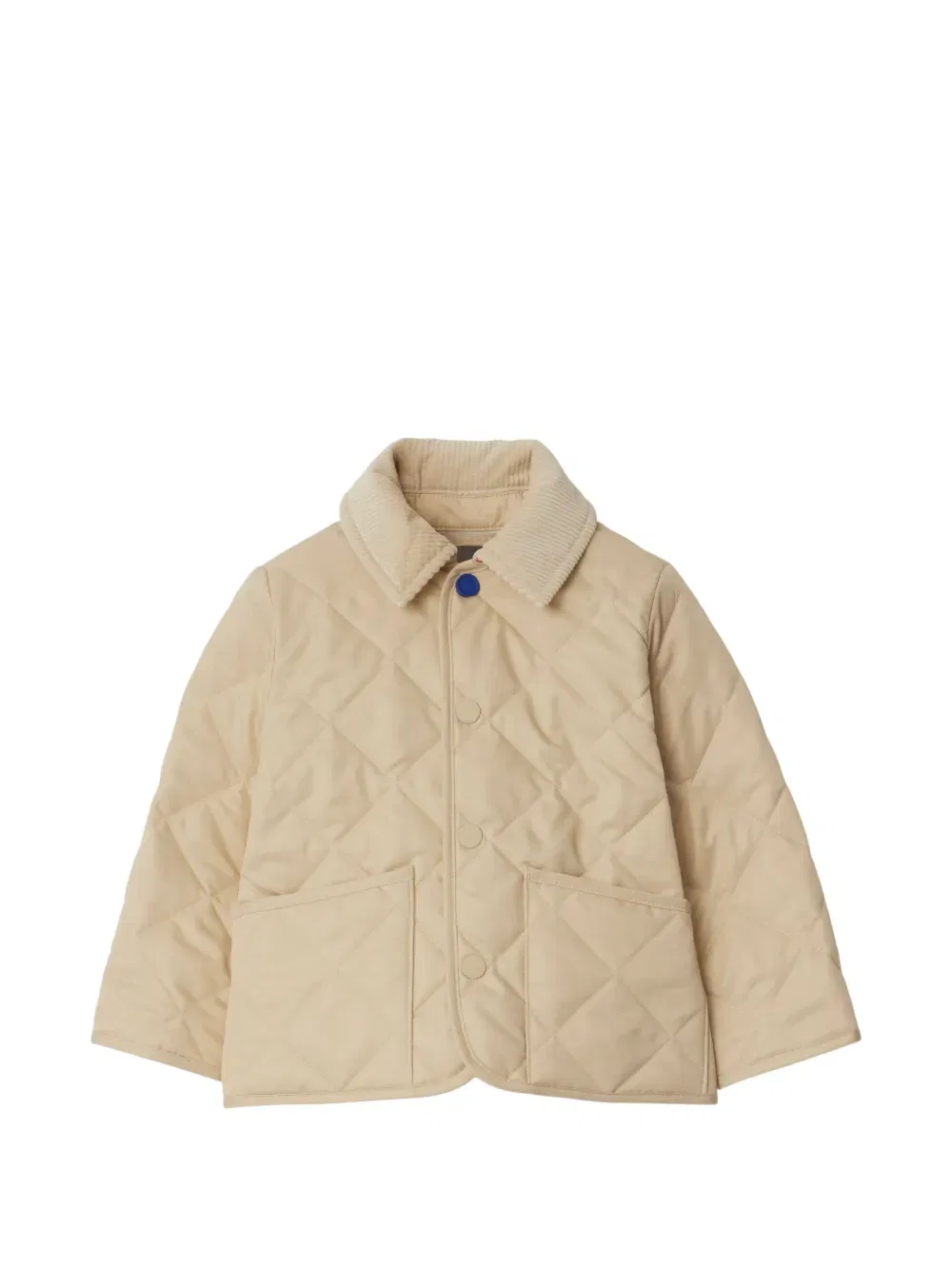 Стеганое пальто Burberry Kids, нейтральный